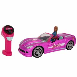 Barbie Convertible Dream Car 2.4Ghz, Light Up, 42Cm (Brb), Pmb, S01063619 - 2