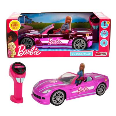 Barbie'nin Işıklı Uzaktan Kumandalı Rüya Arabası 42 cm - 1