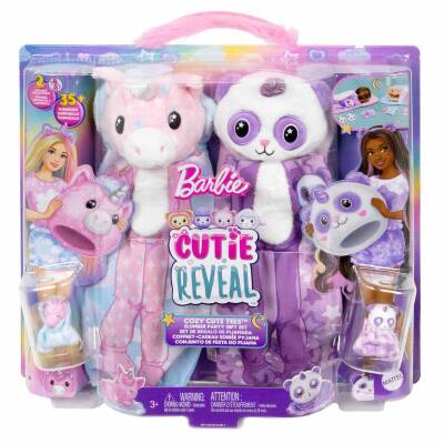 Barbie Cutie Reveal Pijama Partisi İkili Set Mtl-Hry15 - 1