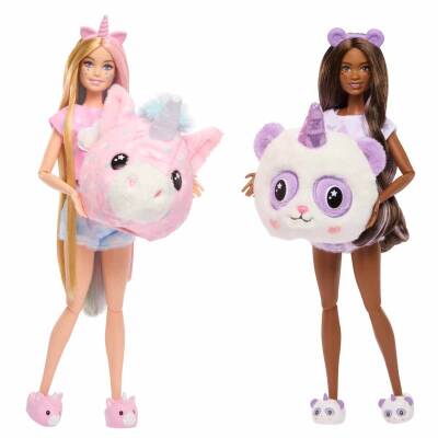 Barbie Cutie Reveal Pijama Partisi İkili Set Mtl-Hry15 - 5