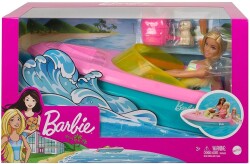 Barbie Doll And Boat Playset Grg30 - 1