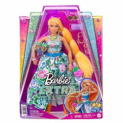 Barbie Extra Fancy Çiçekli Kostümlü Bebek ve Yavru Kedisi HHN14 - 5