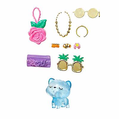 Barbie Extra Fancy Çiçekli Kostümlü Bebek ve Yavru Kedisi HHN14 - 4