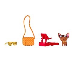 Barbie Extra Mavi Takımlı Bebek HHN08 - 4