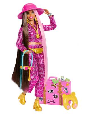 Barbie Extra Travel Dolls - Safari Theme Hpt48 - 2