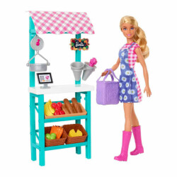 Barbie Farm Market Playset Hcn22 - 2