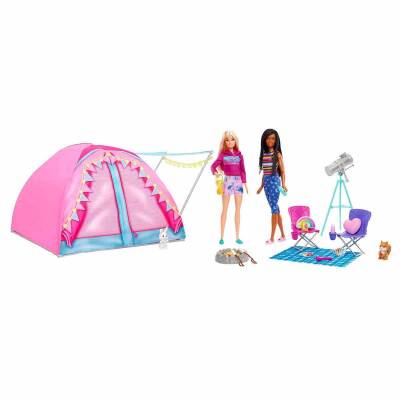 Barbie Hgc18 Malibu And Brooklyn Camp Play - 1
