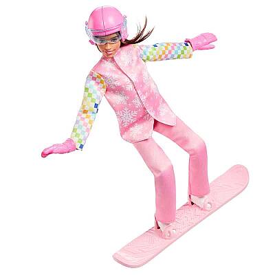 Barbie Kariyer Bebeği Snowboard Sporcusu JKF78 - 2