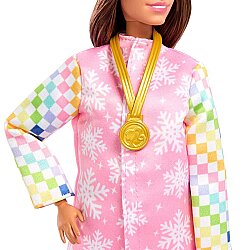 Barbie Kariyer Bebeği Snowboard Sporcusu JKF78 - 3