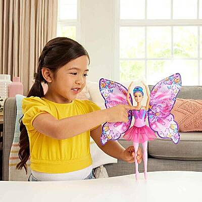 Barbie Kelebek Dansçı Bebek Hxj10 - 5