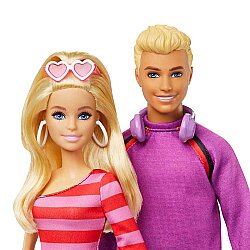 Barbie & Ken Fashionistas 65. Yıl 2'li Parti Bebekleri HXK90 - 5