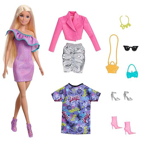 Barbie Moda Bebeği ve Aksesuarları Hyt61 - 2