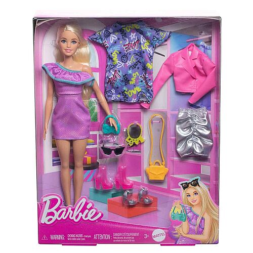 Barbie Moda Bebeği ve Aksesuarları Hyt61 - 1