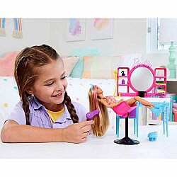Barbie Muhteşem Kuaför Oyun Seti HKV00 - 5