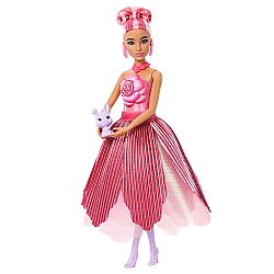 Barbie Petal Pop Barbie Bebek ve Aksesuarları Gül Oyun Seti JMF59 - 3