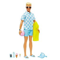 Barbie Plaj Günü Bebeği Ken HPL74 - 1