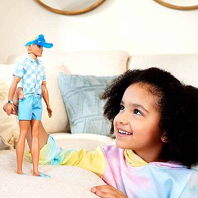 Barbie Plaj Günü Bebeği Ken HPL74 - 2