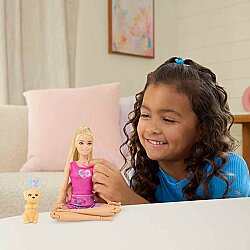 Barbie Sesli ve Işıklı Duyarlı Hareketler Bebeği JJN55 - 4