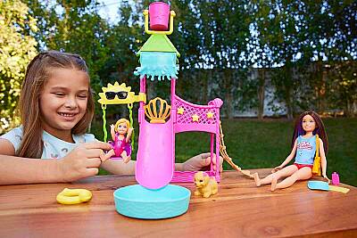 Barbie Skipper's Water Park Fun Playset HKD80 - 6