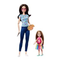 Barbie ve Chelsea Sanat Atölyesi Oyun Seti Hrg48 - 2