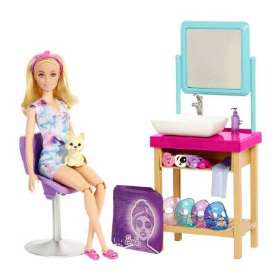 Barbie Wellness - Sparkling Spa Day Playset Hcm82 - 1