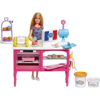 Barbie's Fun Cafe Playset Hjy19 - 3