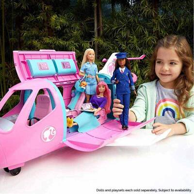 Barbie's Pink Airplane Gdg76 - 3