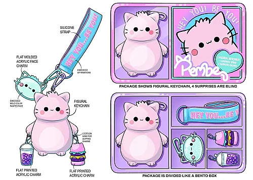 Başel Mystery Bento Box - 40313 - Pembe - 1