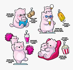 Başel Pembe Blind Box Mini Sürpriz Figures 40312 - 2