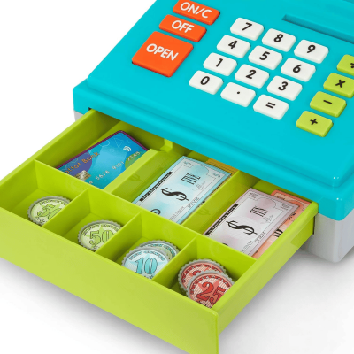 Battat Cash Register - Blue Bt4714Z - 2