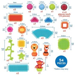 Battat Construction Toys - Forest - 54 Pieces Bt3093Z - 8