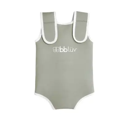 Bbluv (0-6 Months) Wraäp Neoprene Diving Suit Grey - B0121-G-S - 2