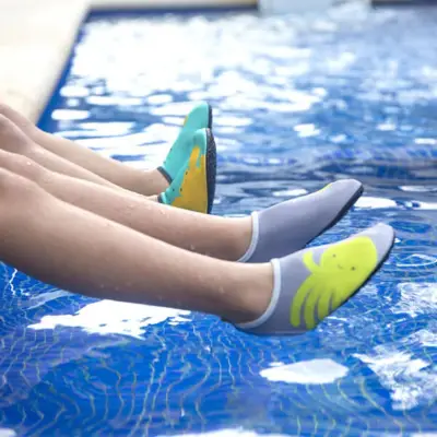 Bbluv (3-4 Years) Shooz - Pool And Sea Shoes Grey - B0168-Gr-M - 5