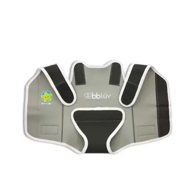 Bbluv (6-18 Months) Wraäp Neoprene Diving Suit Grey - B0121-G-M - 4