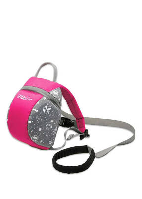 Bbluv Pak Mini Backpack And Walking Strap (Pink) B0148-P - 1