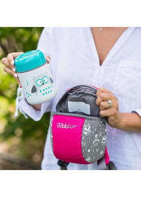 Bbluv Pak Mini Backpack And Walking Strap (Pink) B0148-P - 2