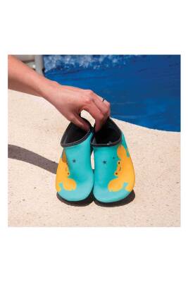 Bbluv Shooz 1-2 Years Old Pool And Beach Shoes Blue - B0168-Aq-Xs - 3