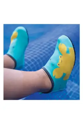 Bbluv Shooz 4-5 Years Old Pool And Sea Shoes Blue - B0168-Aq-L - 4
