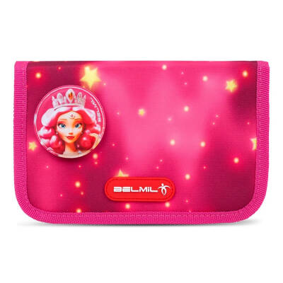 Belmil 335-88 Pink Star Pencil Case - 1