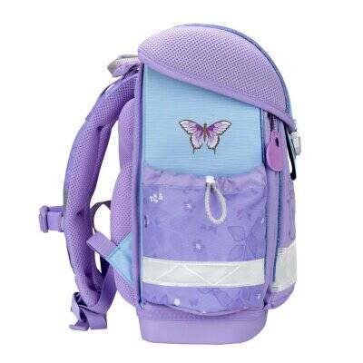 Belmil Purple Blue Butterfly Classy School Bag 403-13/Ag - 2