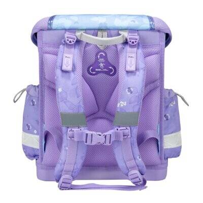 Belmil Purple Blue Butterfly Classy School Bag 403-13/Ag - 3