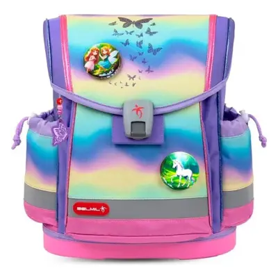 Belmil Rainbow Ombre Orthopedic Magnetic School Bag 405-78/Ag - 1