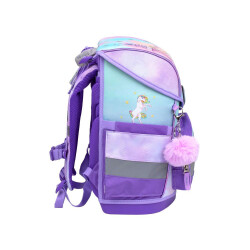 Belmil Rainbow Unicorn Magic Magnetic School Bag 405-41/Ag-4 - 3