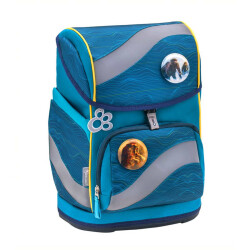 Belmil Waves Orange Magnetic School Bag 405-51/Ag-13 - 1