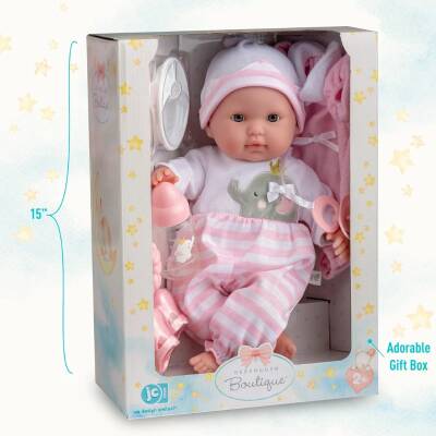 Berenguer Doll 38 Cm - Pink And Accessory Set 30040 - 2