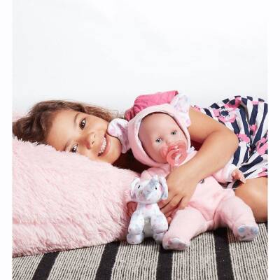 Berenguer Doll 38 Cm - Pink Elephant 30029 - 4