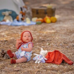 Berenguer Doll 38 Cm - Tile Cardigan And Cat 18066 - 4