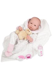 Berenguer Realistic Newborn Toy Girl Baby 43Cm - Pink Star 18111 - 3