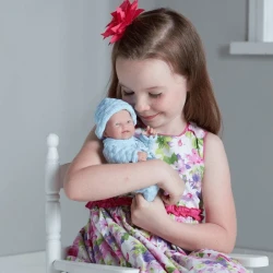 Berenguer Realistic Newborn Toy Mini Baby Boy 24 Cm - Blue 18452 - 3