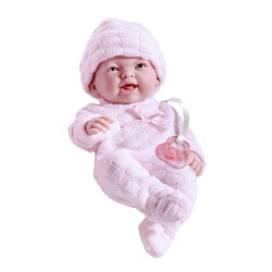 Berenguer Realistic Newborn Toy Mini Girl Baby 24 Cm - Pink 18453 - 1